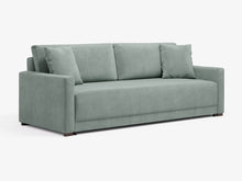 Load image into Gallery viewer, Adorn Homez Claven 3 Seater Sofa Bed with Storage in Premium Velvet Fabric
