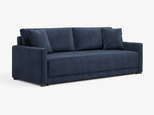 Load image into Gallery viewer, Adorn Homez Claven 3 Seater Sofa Bed with Storage in Premium Velvet Fabric
