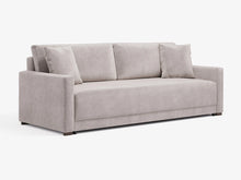 Load image into Gallery viewer, Adorn Homez Claven 3 Seater Sofa Bed with Storage in Premium Velvet Fabric
