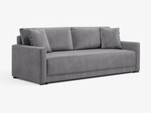 Load image into Gallery viewer, Adorn Homez Claven 3 Seater Sofa Bed with Storage in Premium Velvet Fabric

