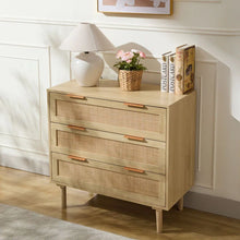 Load image into Gallery viewer, Adorn Home Carrock Chest of Drawer with Rattan/Cane mesh
