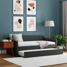 Load image into Gallery viewer, Adorn Homez Aria Trundle Daybed Without Storage in fabric
