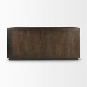 Adorn Homez Huxley 4 Doors Console Cabinet in Solid Wood