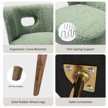 Load image into Gallery viewer, Adorn Homez Florence Accent chair in Pure Boucle Fabric
