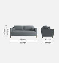 Load image into Gallery viewer, Adorn Homez Ryder Sofa in Premium Velvet Fabric
