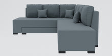 Load image into Gallery viewer, Adorn Homez Imperial L Shape Sofa Cum Bed LHS - Velvet  - With Cushions
