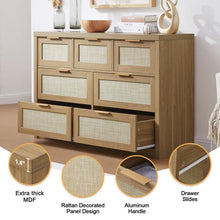 Load image into Gallery viewer, Adorn Home Ana Chest of Drawer with Rattan/Cane Mesh
