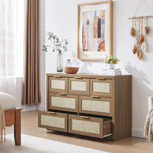 Load image into Gallery viewer, Adorn Home Ana Chest of Drawer with Rattan/Cane Mesh
