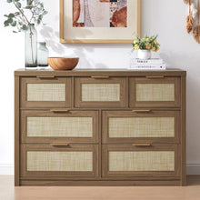 Load image into Gallery viewer, Adorn Home Ana Chest of  Drawer with Rattan Cane Work
