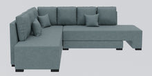 Load image into Gallery viewer, Adorn Homez Imperial L Shape Sofa Cum Bed LHS - Fabric - With Cushions
