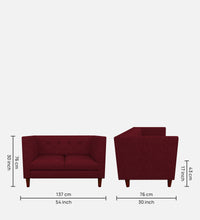 Load image into Gallery viewer, Adorn Homez Flamingo Sofa 2 Seater in Fabric
