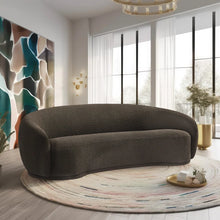 Load image into Gallery viewer, Adorn Homez Bianca 3 seater Curve Sofa in Premium Boucle Fabric
