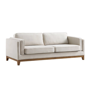 Adorn Homez Apollo 3 Seater Sofa in Premium Velvet Fabric