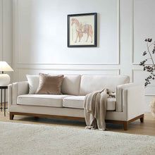 Load image into Gallery viewer, Adorn Homez Apollo 3 Seater Sofa in Premium Velvet Fabric
