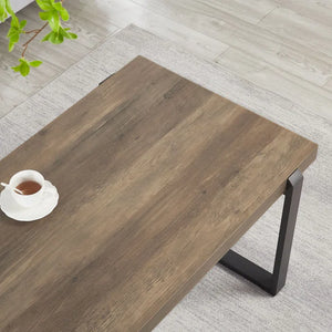 Adorn Homez Olive  wooden Coffee table