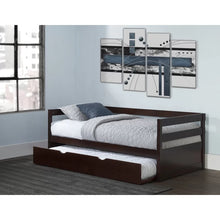 Load image into Gallery viewer, Adorn Homez Belita Trundle Wooden Daybed Without Storage
