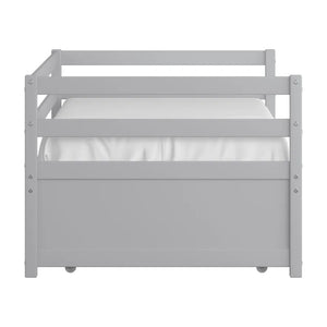 Adorn Homez Belita Trundle Wooden Daybed Without Storage