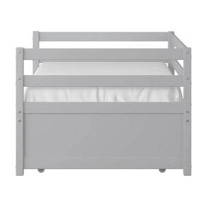 Adorn Homez Belita Trundle Wooden Daybed Without Storage