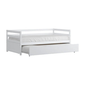 Adorn Homez Belita Trundle Wooden Daybed Without Storage