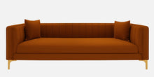 Load image into Gallery viewer, Adorn Homez Jack  3 Seater Sofa in Premium Velvet Fabric
