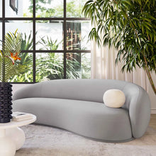 Load image into Gallery viewer, Adorn Homez Ember 3 Seater Curve Sofa in Premium Velvet
