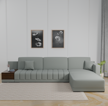 Load image into Gallery viewer, Adorn Homez Elite Premium LHS Sofa in Suede Velvet Fabric
