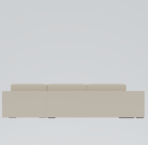 Adorn Homez Elite Premium LHS Sofa in Suede Velvet Fabric