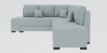 Load image into Gallery viewer, Adorn Homez Imperial L Shape Sofa Cum Bed LHS - Velvet  - With Cushions
