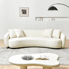 Load image into Gallery viewer, Adorn Homez Verona 3 Seater Curve Sofa in Premium Boucle Fabric
