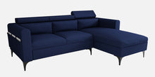 Load image into Gallery viewer, Adorn Homez - Gemini Fabric 4 Seater  Sectional Sofa L shape with Adjustable Headrest.
