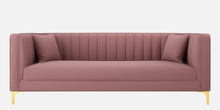 Load image into Gallery viewer, Adorn Homez Jack  3 Seater Sofa in Premium Velvet Fabric
