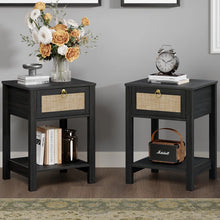 Load image into Gallery viewer, Adorn Homez Arturo Solid Wood Bed side table
