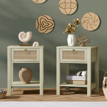 Load image into Gallery viewer, Adorn Homez Arturo Solid Wood Bed side table
