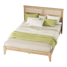 Load image into Gallery viewer, Adorn Homez Jacklin Queen Size Solid Wood Without Storage
