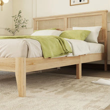 Load image into Gallery viewer, Adorn Homez Jacklin Queen Size Solid Wood Without Storage
