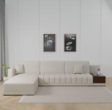 Load image into Gallery viewer, Adorn Homez Elite Sectional Sofa in Premium Velvet Fabric
