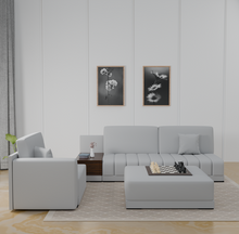 Load image into Gallery viewer, Adorn Homez Elite Sectional Sofa in Premium Velvet Fabric
