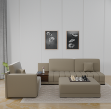 Load image into Gallery viewer, Adorn Homez Elite Sectional Sofa in Premium Velvet Fabric
