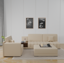 Load image into Gallery viewer, Adorn Homez Elite Sectional Sofa in Premium Velvet Fabric
