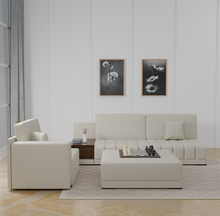 Load image into Gallery viewer, Adorn Homez Elite Sectional Sofa in Premium Velvet Fabric
