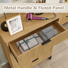 Load image into Gallery viewer, Adorn Home Carlos Chest of Drawer in Natural Beige Finish
