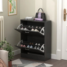 Load image into Gallery viewer, Adorn Homez  Rio Shoe rack with Rattan/cane mesh .
