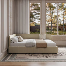 Load image into Gallery viewer, Adorn Homez Meadow Queen Size Upholsted Bed With Storage
