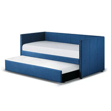 Load image into Gallery viewer, Adorn Homez Creata Trundle Daybed Without Storage in Fabric
