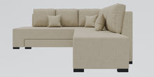 Load image into Gallery viewer, Adorn Homez Imperial L Shape Sofa Cum Bed LHS - Fabric - With Cushions
