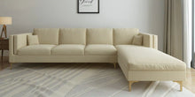 Load image into Gallery viewer, Adorn Homez Dona Sectional Sofa in Premium Velvet Fabric
