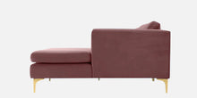 Load image into Gallery viewer, Adorn Homez Dona Sectional Sofa in Premium Velvet Fabric
