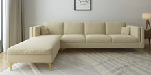 Load image into Gallery viewer, Adorn Homez Dona Sectional Sofa in Premium Velvet Fabric

