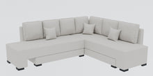 Load image into Gallery viewer, Adorn Homez Imperial L Shape Sofa Cum Bed RHS - Velvet  - With Cushions
