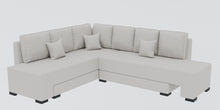 Load image into Gallery viewer, Adorn Homez Imperial L Shape Sofa Cum Bed LHS - Velvet  - With Cushions
